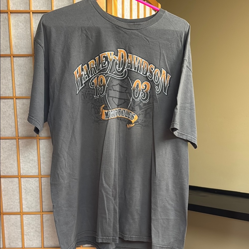 Harley-Davidson Gray Short Sleeve Tee